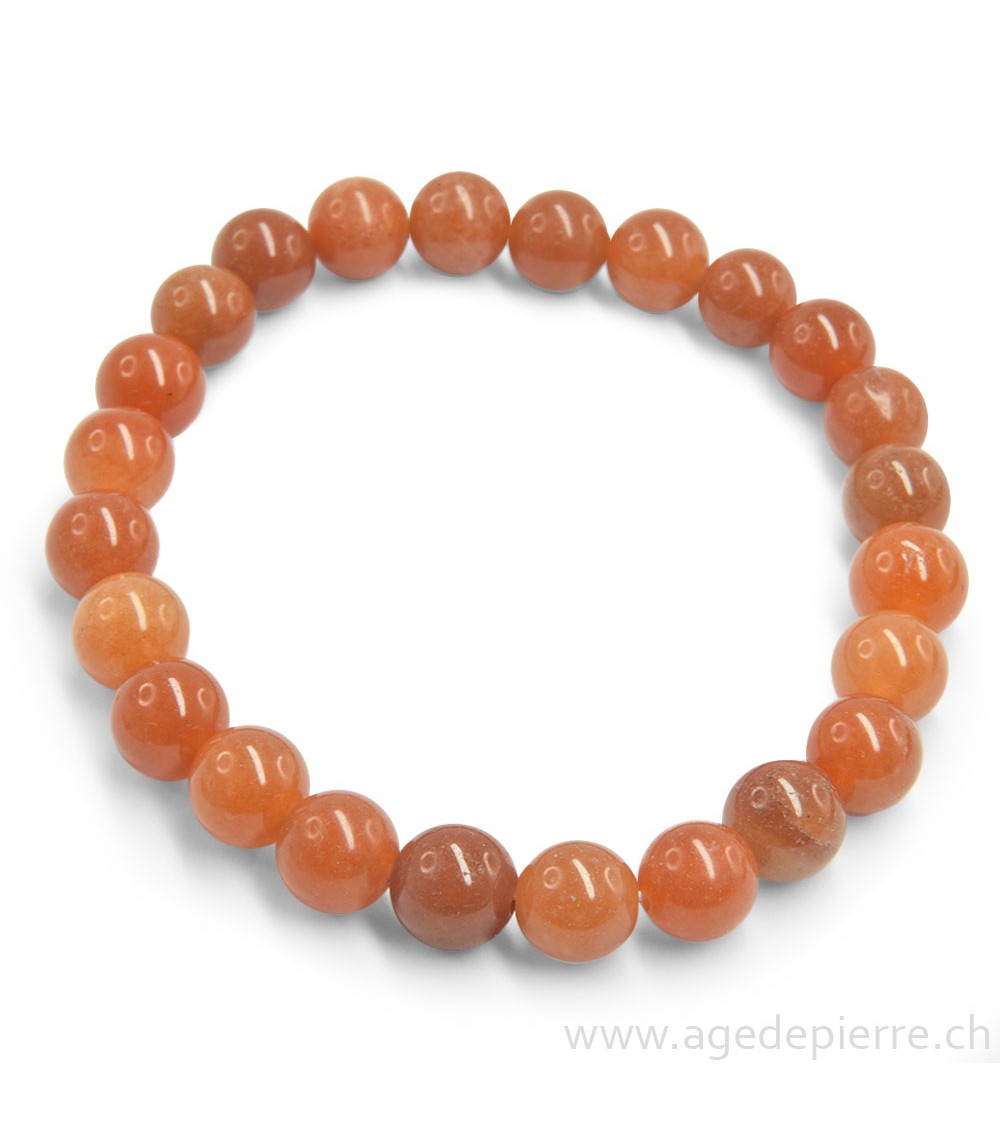 Aventurine orange bracelet