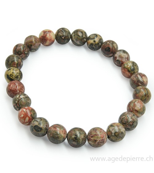 Jaspe léopard  bracelet
