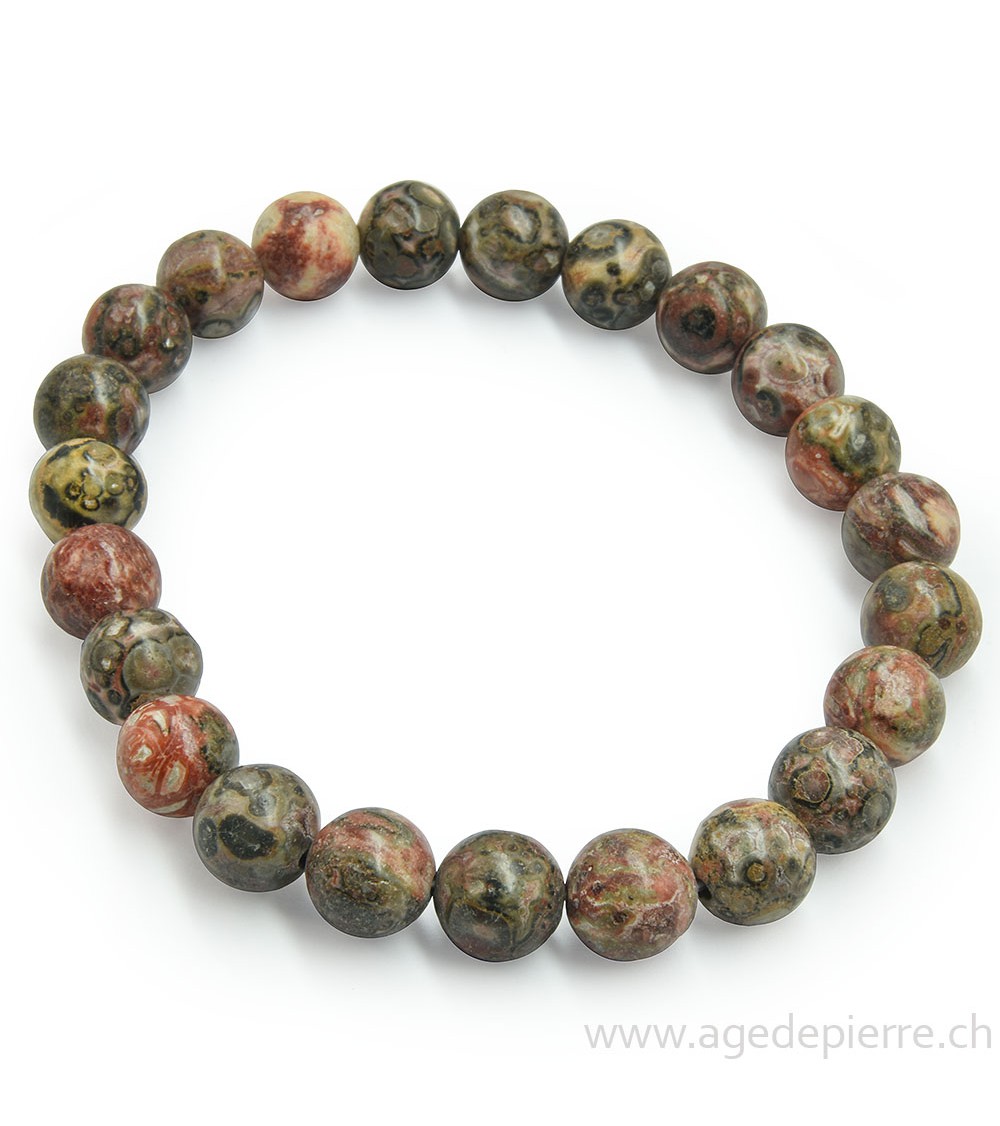 Jaspe léopard  bracelet