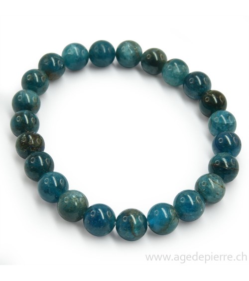 Apatite bracelet avec perles de 8mm