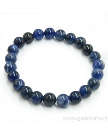 Sodalite bracelet l'âge de pierre Vevey