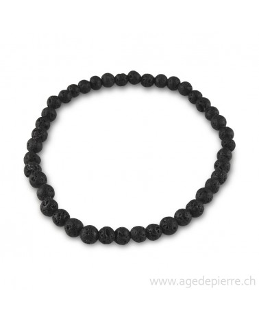 Lave bracelet avec perles de 4mm