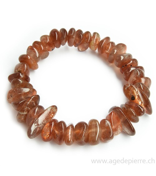 Pierre de soleil bracelet chips