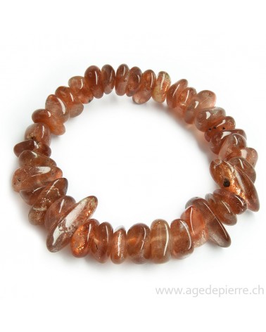 Pierre de soleil bracelet chips