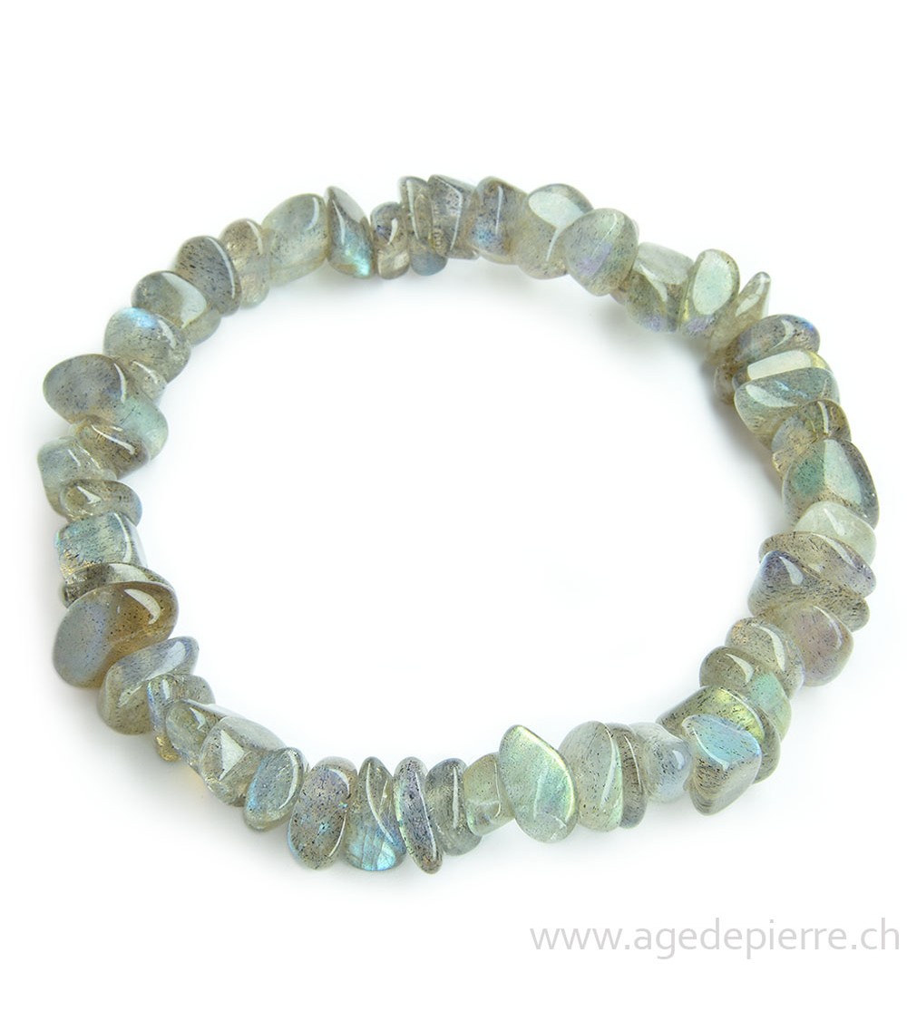Labradorite bracelet "chips"
