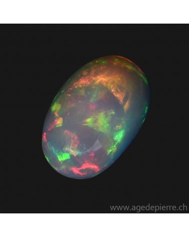 Opale welo, Ethiopie. Dimensions: 11 / 7,39 / 4,07 mm