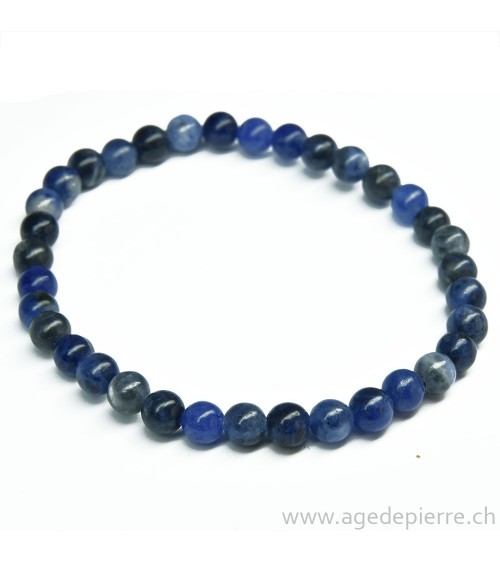 Sodalite bracelet l'âge de pierre Vevey
