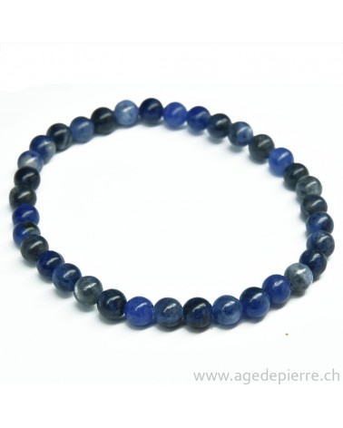 Sodalite bracelet l'âge de pierre Vevey