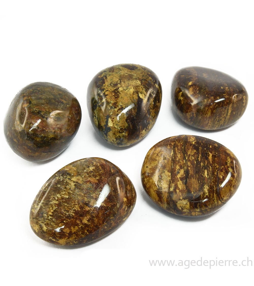 Bronzite galets ronds