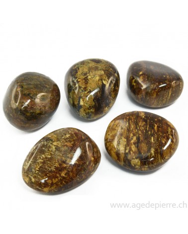 Bronzite galets ronds