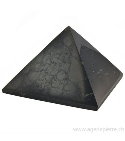 Shungite pyramide l'âge de pierre vevey
