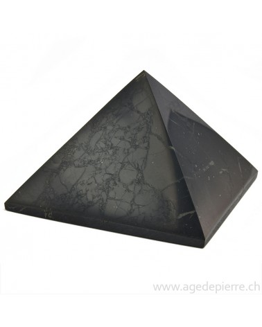 Shungite pyramide l'âge de pierre vevey