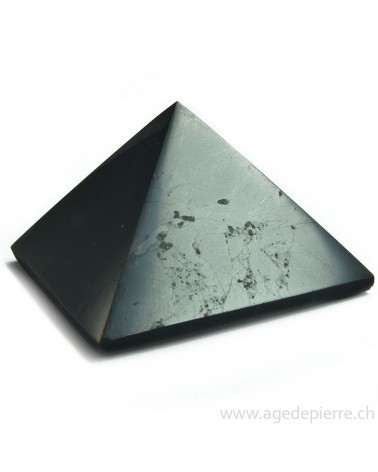 Shungite pyramide l'âge de pierre vevey