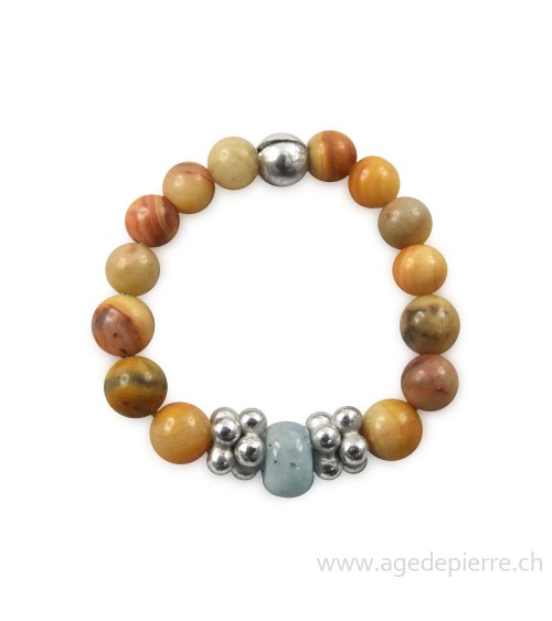 bague avec amazonite