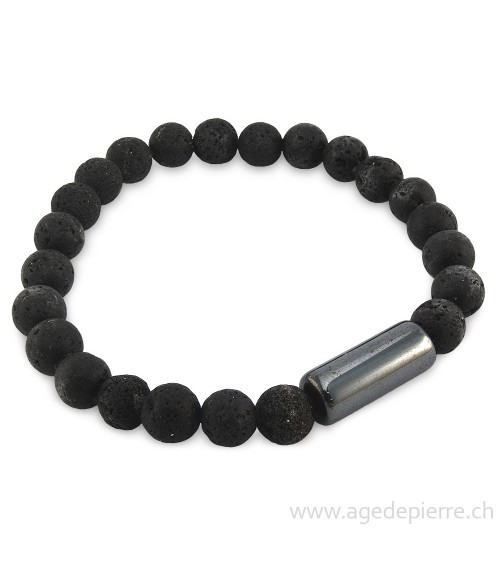 Bracelet avec hématite