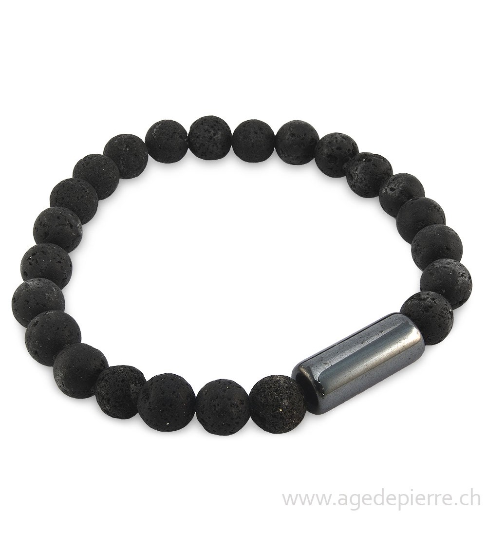 Bracelet avec hématite