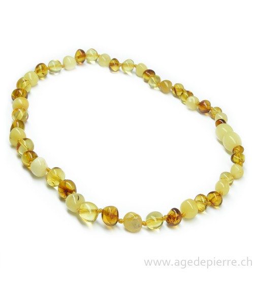 Ambre collier bébé