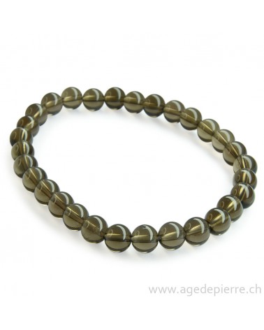 Quartz fumé bracelet