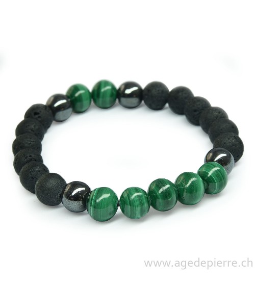 bracelet avec hématite