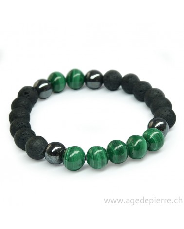 bracelet avec hématite
