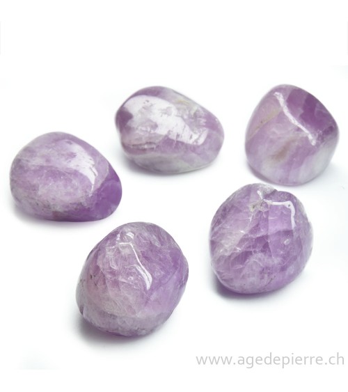 Kunzite galet rond
