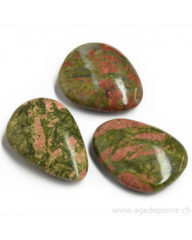 Unakite galets ronds