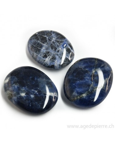 Sodalite galet l'âge de pierre Vevey