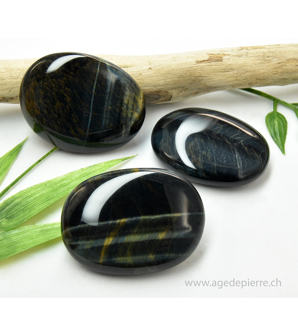 Oeil de faucon galet plat
