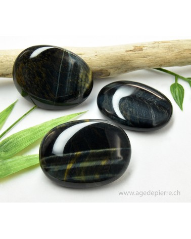 Oeil de faucon galet plat