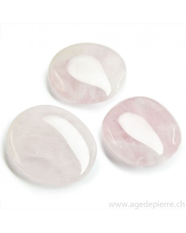 Galet de quartz rose