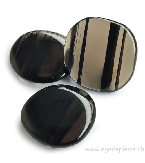 Obsidienne lamellée