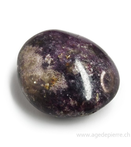 Grand galet de lépidolite