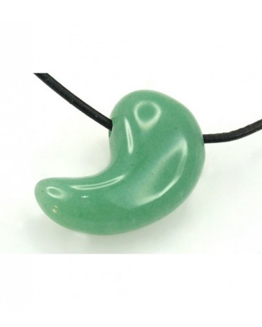 Aventurine verte Magatama pendentif