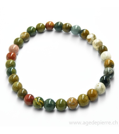 JASPES BRACELET AVEC MÉLANGE