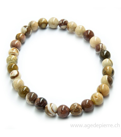 Jaspe cappuccino bracelet