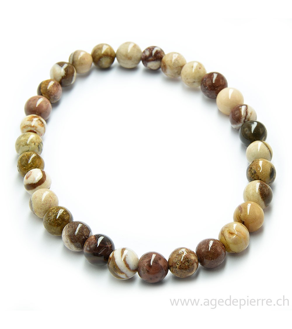 Jaspe cappuccino bracelet