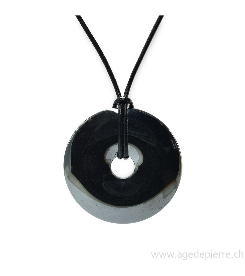 Shungite donut l'âge de pierre vevey