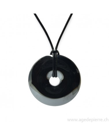 Shungite donut l'âge de pierre vevey