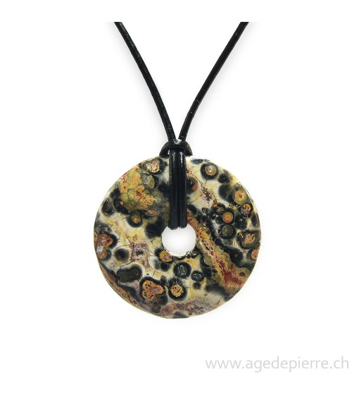 Jaspe léopard donut