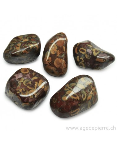 Ajooba ou azubalite (marbre) galet rond  l'Âge de pierre Vevey