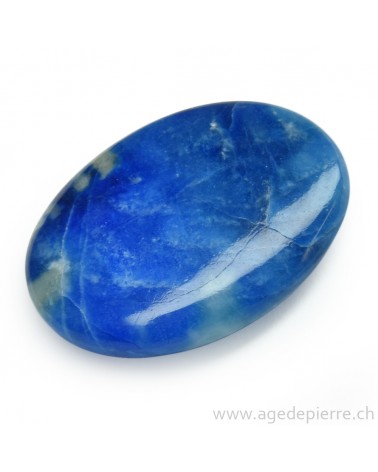 Afghanite galet plat  l'Âge de pierre Vevey