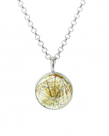 pendentif en argent 925 avec chaîne