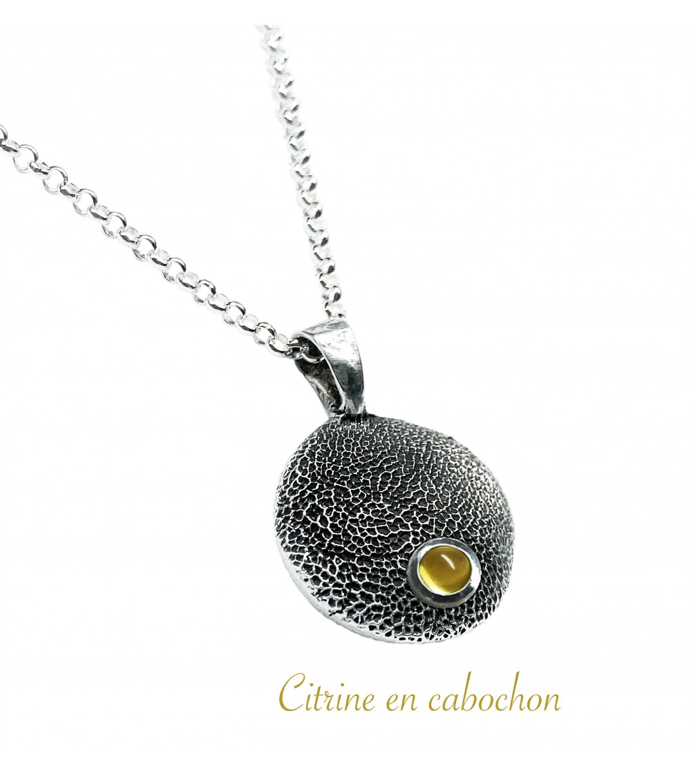 Citrine cabochon