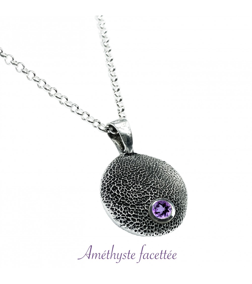 am&eacute;thyste facett&eacute;e