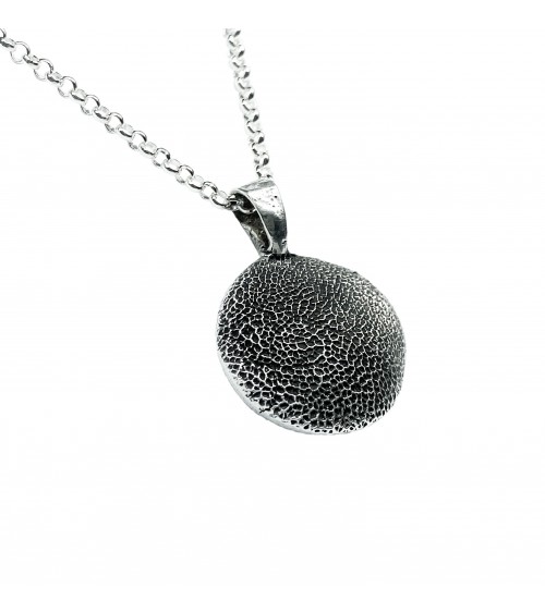Médaillon argent 925 avec chaîne