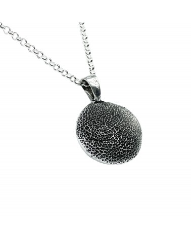 Médaillon argent 925 avec chaîne
