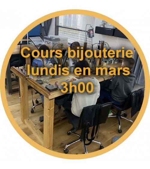 L3m/ Cours d'initiation &agrave; la bijouterie les lundis en mars