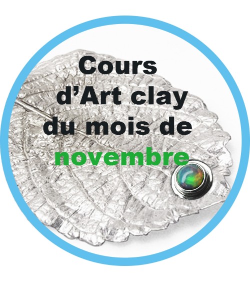 3E1/Cours ART CLAY p&acirc;te d'argent novembre 2026